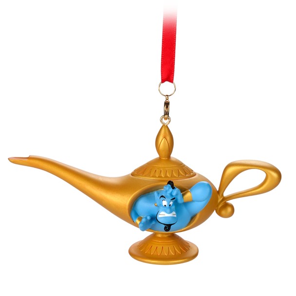Genie Lamp Sketchbook Ornament – Aladdin