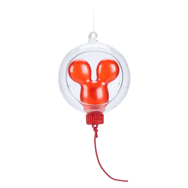 Mickey Mouse Balloon Light-Up Living Magic Sketchbook Ornament – Red