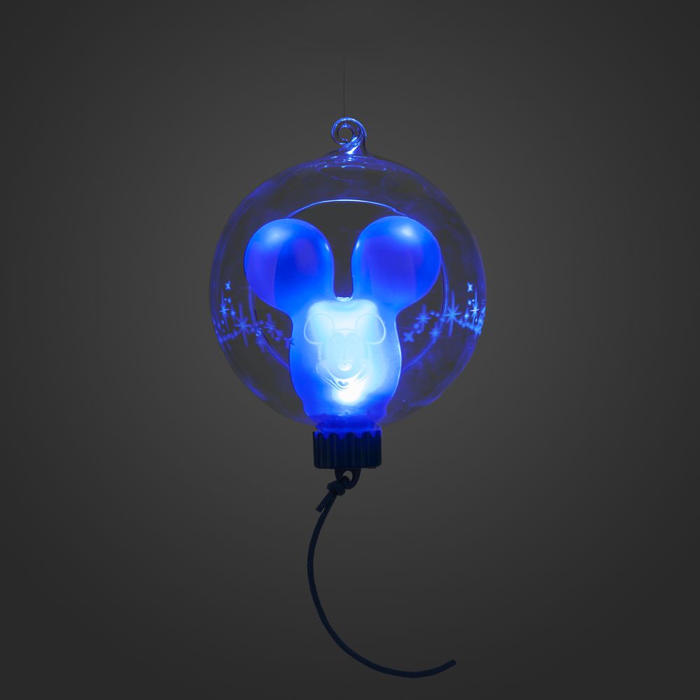 Mickey Mouse Balloon Light-Up Living Magic Sketchbook Ornament – Blue