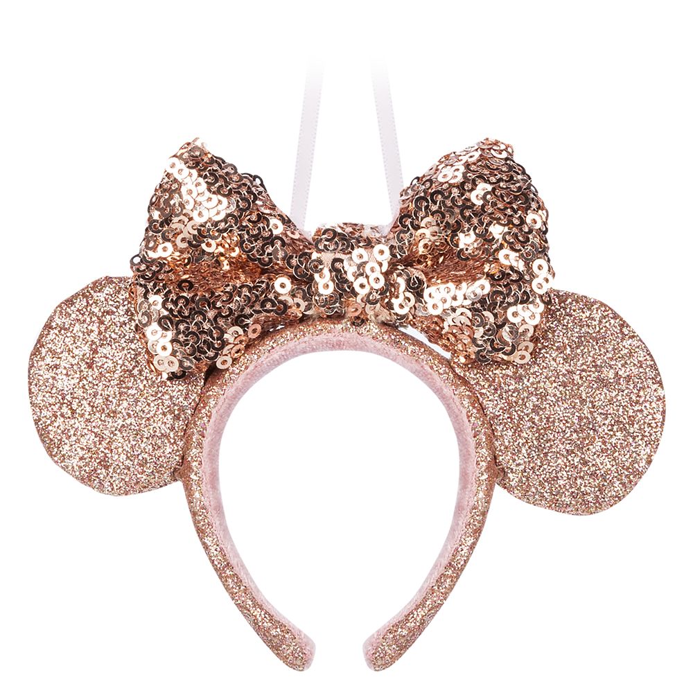 Minnie Mouse Ear Headband Sketchbook Ornament – Briar Rose Gold