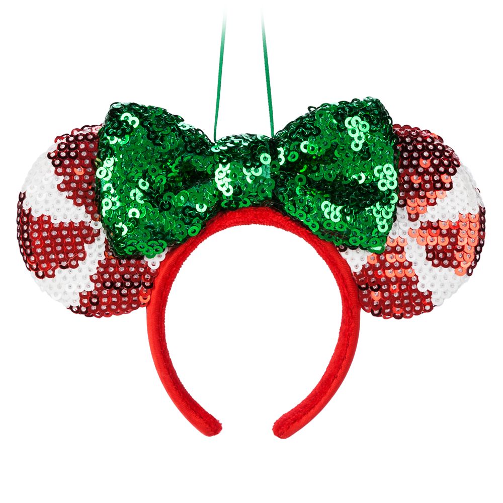 Minnie Mouse Holiday Ear Headband Ornament