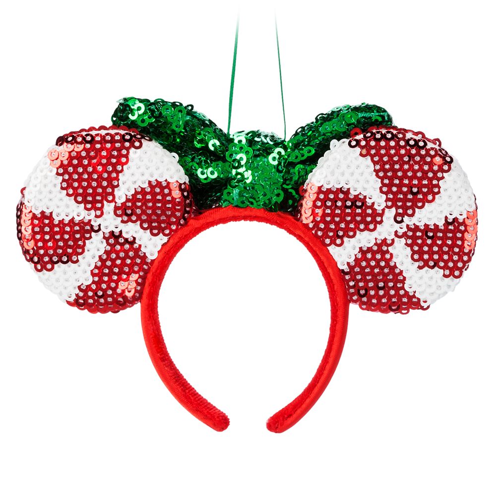 Minnie Mouse Holiday Ear Headband Ornament