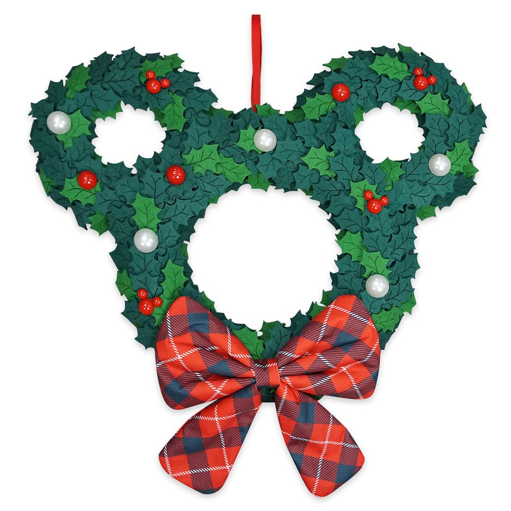 Mickey Mouse Icon Felt Wreath Official shopDisney