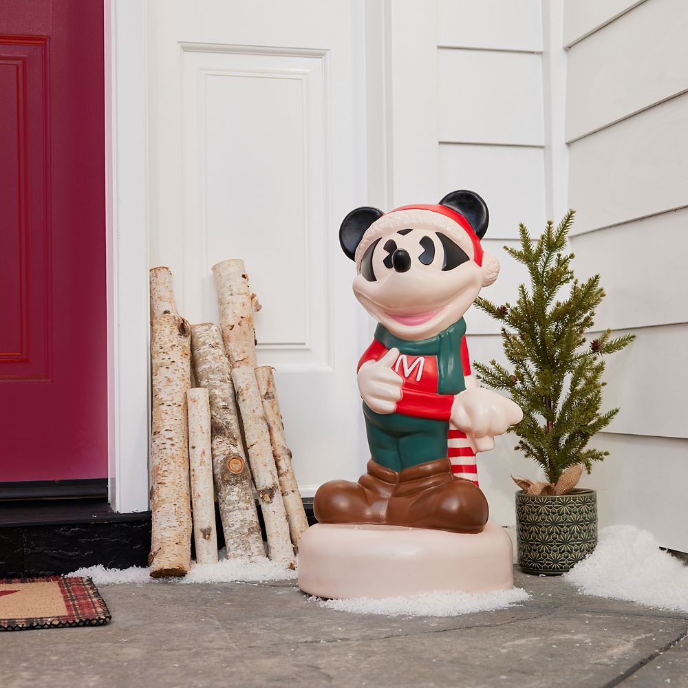 Mickey Mouse Holiday Light-Up Figure