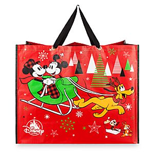 Mickey Mouse and Friends Reusable Holiday Tote - Extra Large