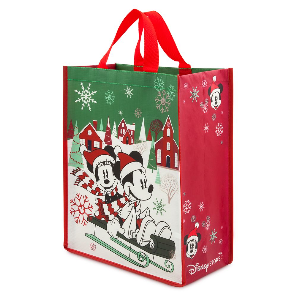 Mickey and Minnie Mouse Reusable Holiday Tote