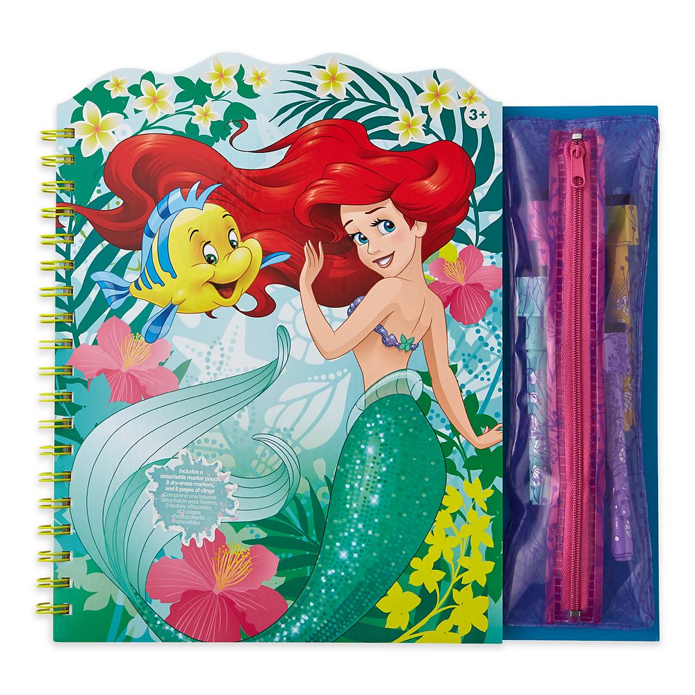 The Little Mermaid Dry Erase Art Kit