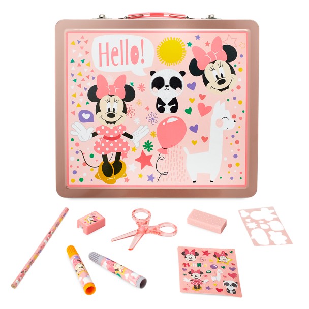Minnie Mouse Tin Case Art Kit