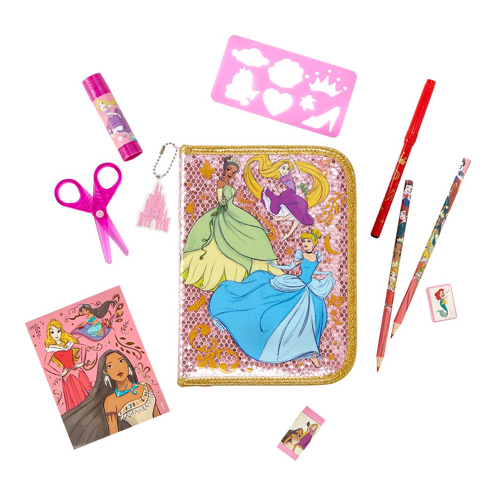 Disney Princess Zip-Up Stationery Kit 