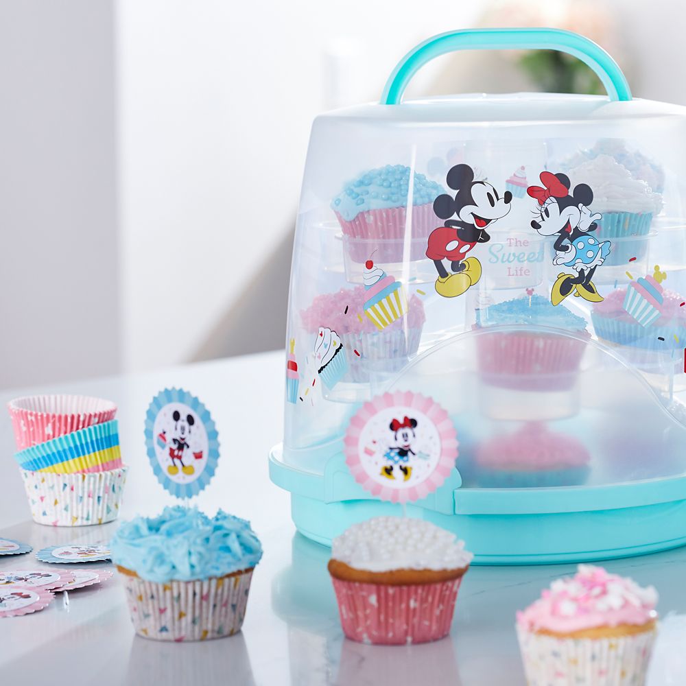 minnie mouse cupcake toy set