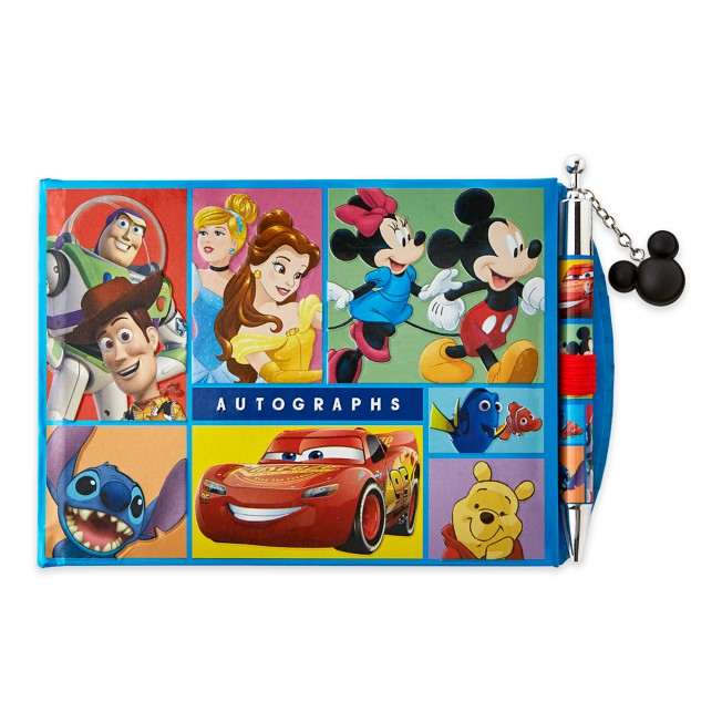 World of Disney Autograph Book and Photo Album with Pen