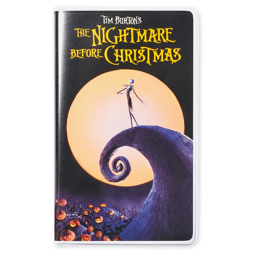 Tim Burton s The Nightmare Before Christmas VHS Case Journal