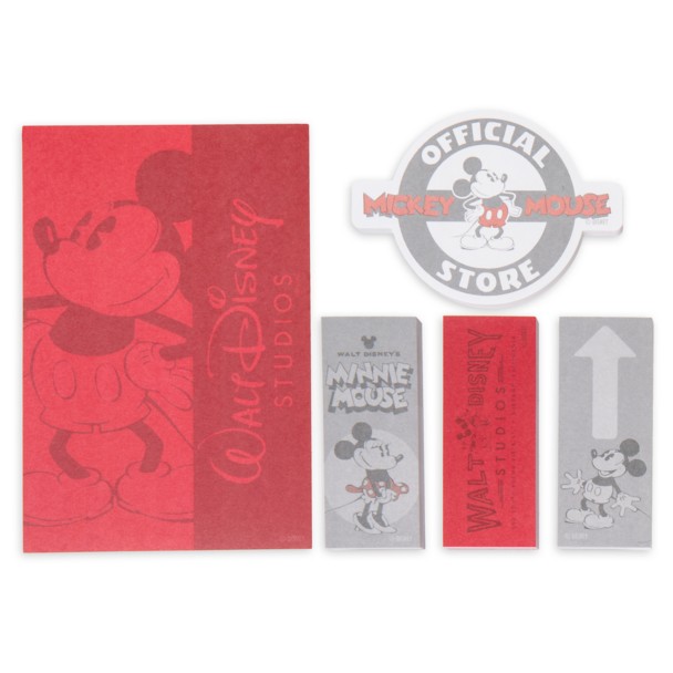 Mickey and Minnie Mouse Sticky Notes Set – Walt Disney Studios