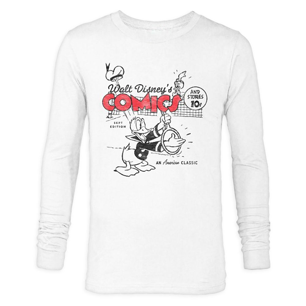 Donald Duck Long Sleeve T-Shirt for Adults – Customized