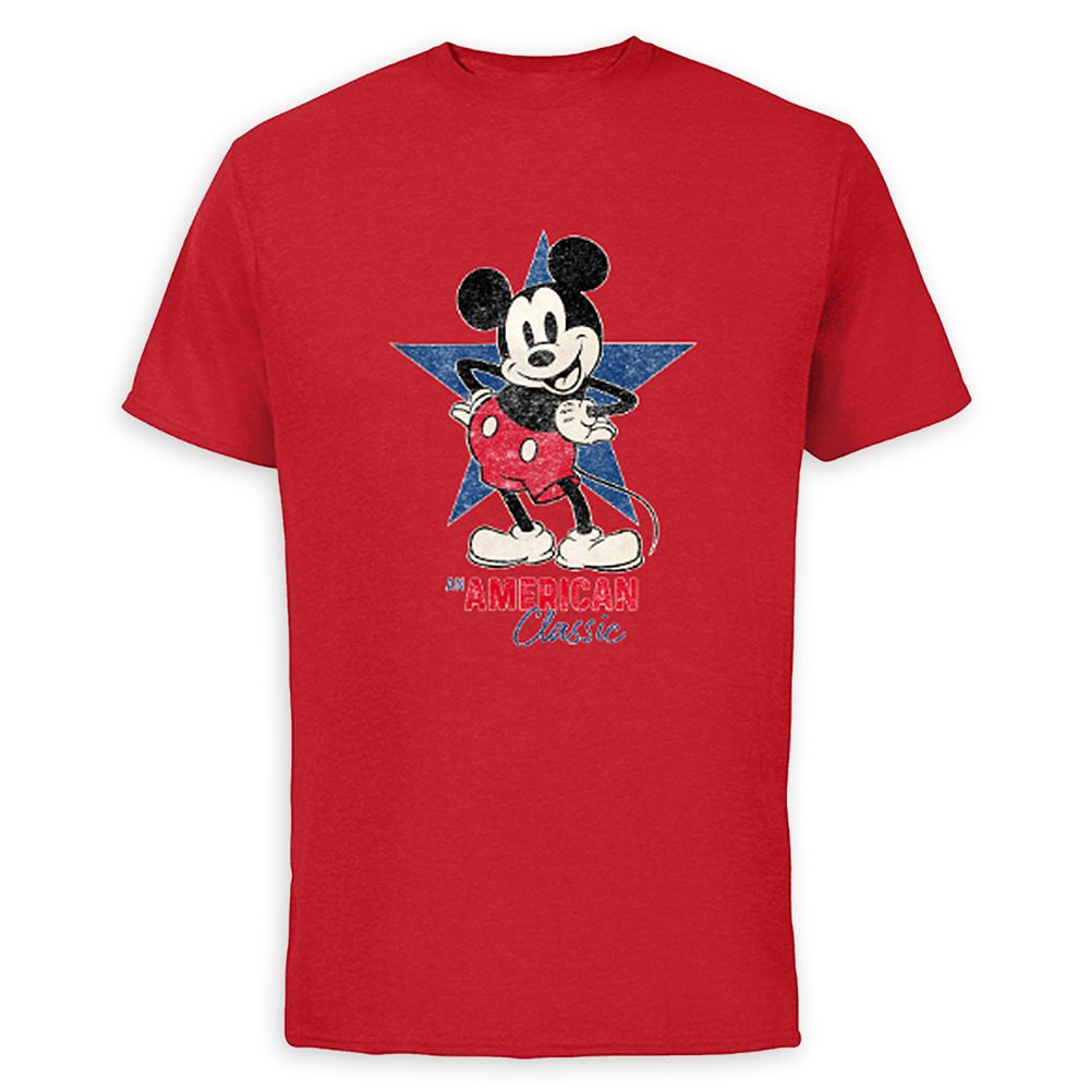 Mickey Mouse An American Classic T-Shirt for Adults  Customized Official shopDisney