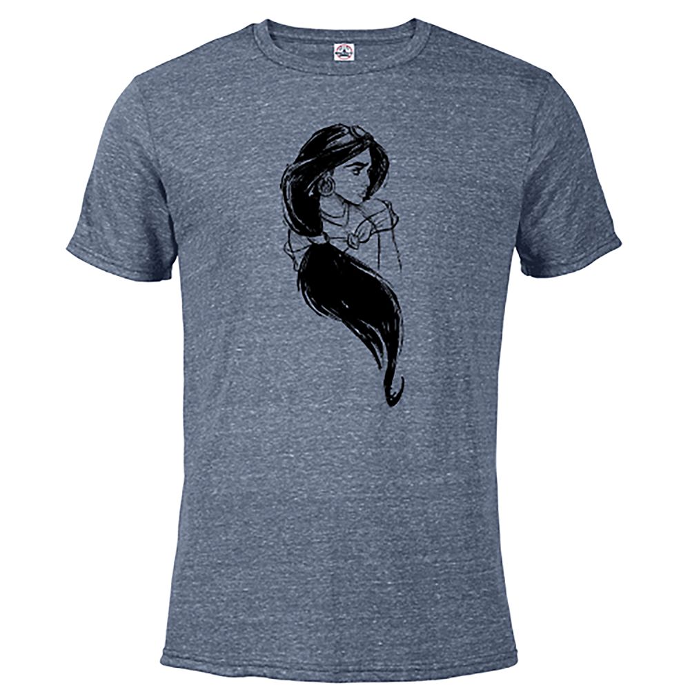 Jasmine Sketch T-Shirt for Women – Customized