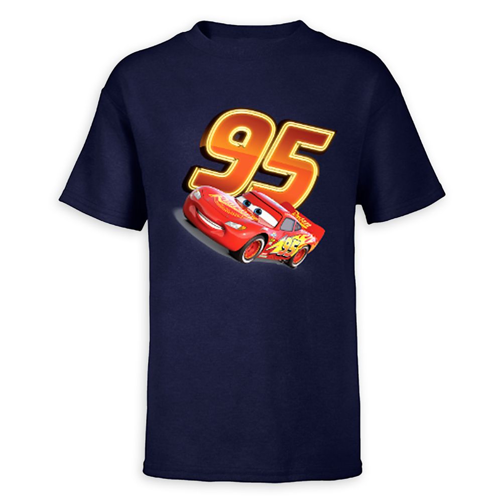CARS McQUEEN PERSONALISED KIDS T SHIRT 