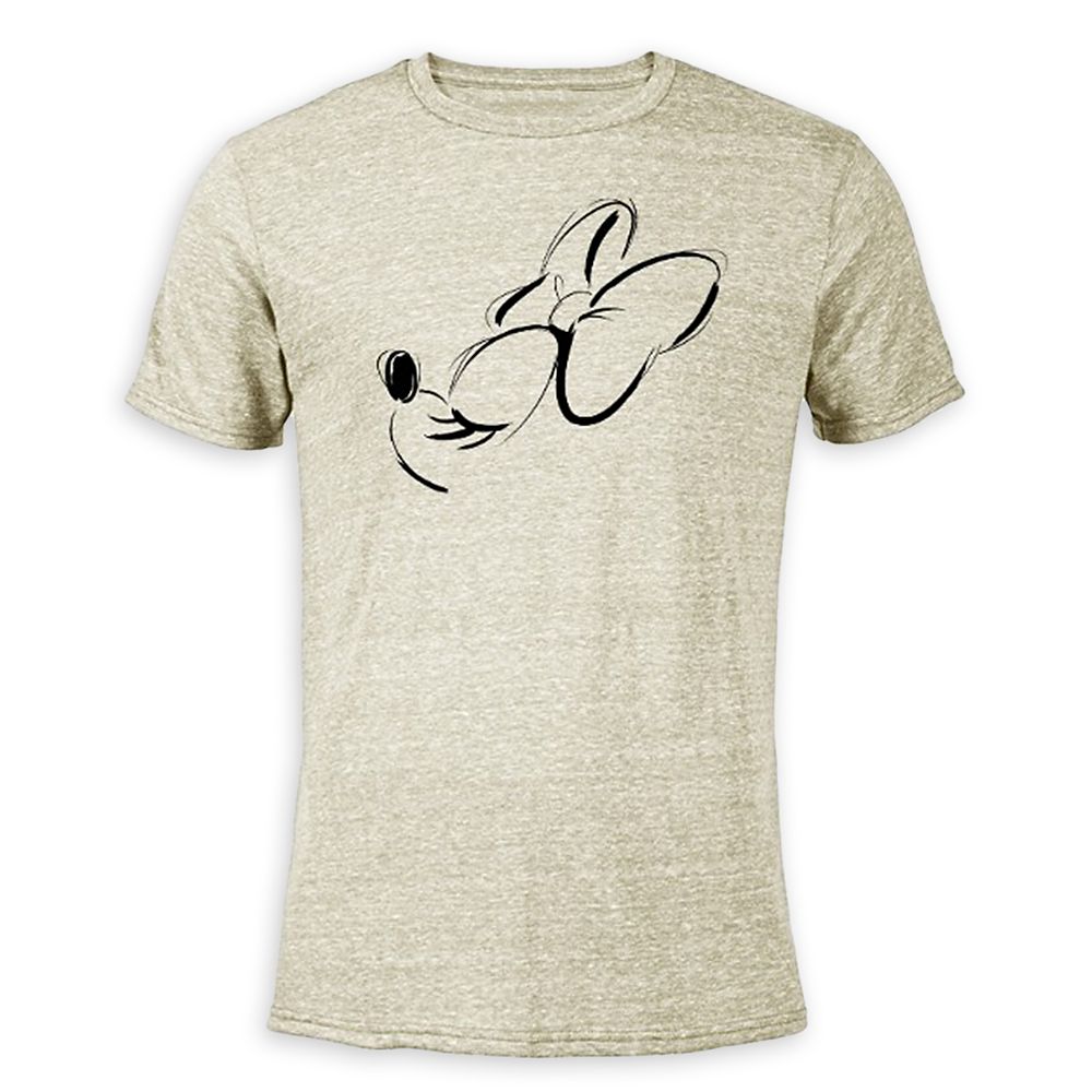 Minnie Mouse Sketch T-Shirt for Adults – Customized
