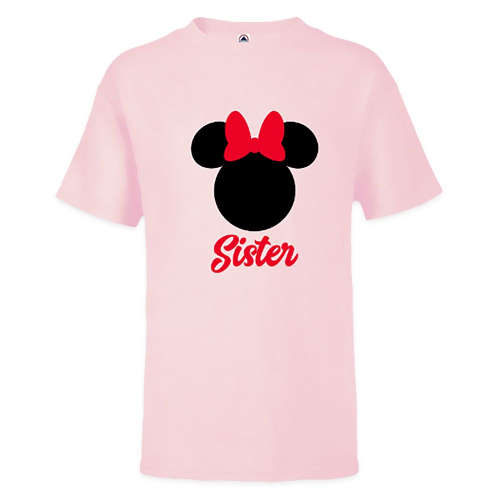 Minnie Mouse Icon Sister T-Shirt for Girls  Customized Official shopDisney
