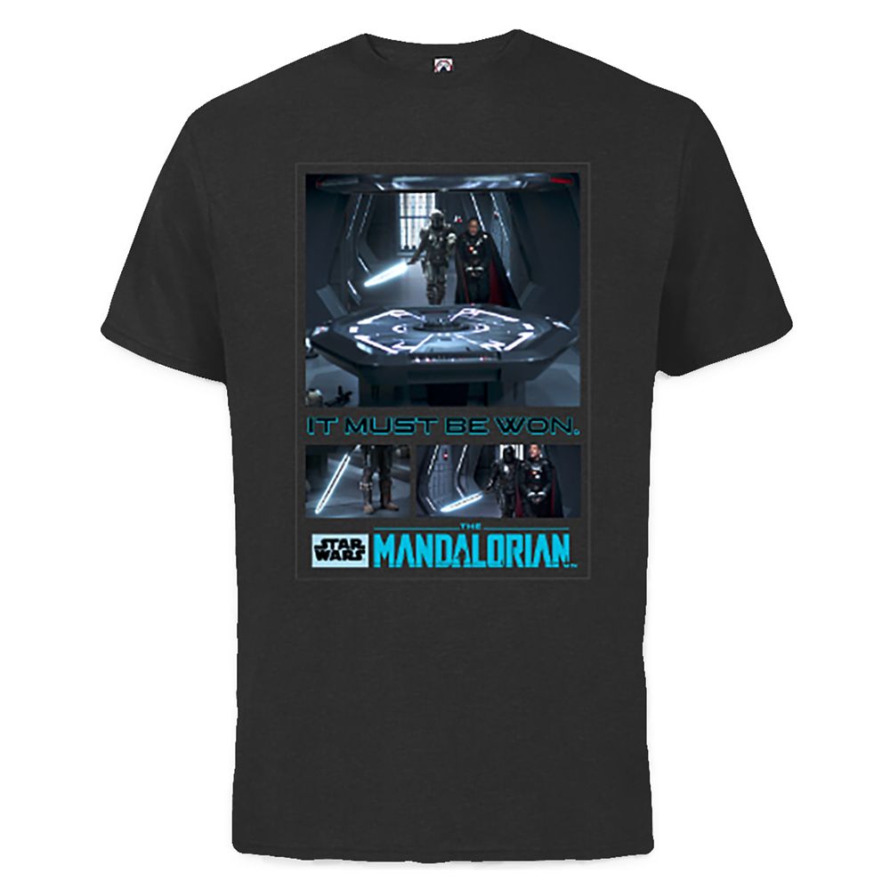 Star Wars: The Mandalorian Dark Saber ''It Must Be Won'' T-Shirt for Adults Customized Official shopDisney