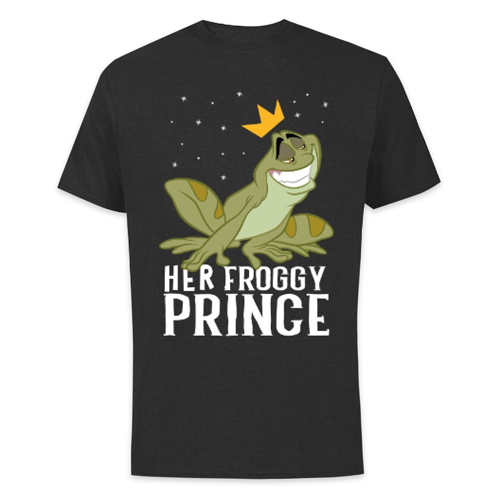 Naveen Her Froggy Prince T-Shirt for Adults  The Princess and the Frog  Customized Official shopDisney