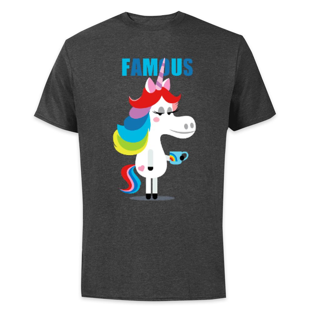 Rainbow Unicorn T-Shirt for Adults &ndash; Inside Out &ndash; Customized