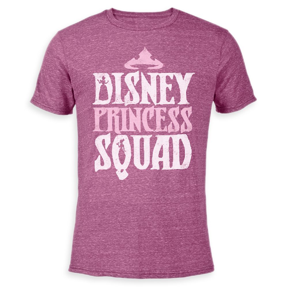 Disney Princess Squad Heathered T-Shirt for Adults  Customized