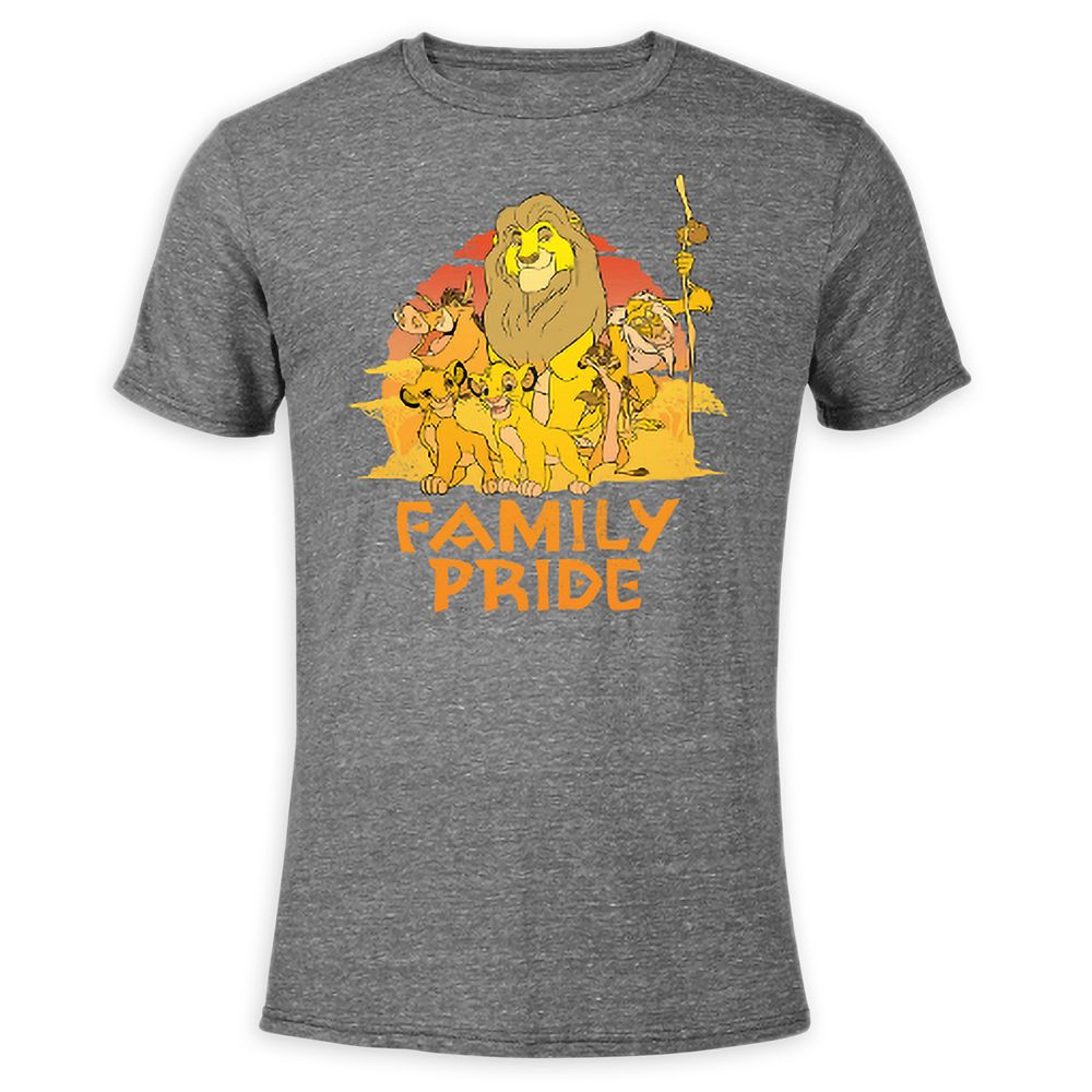 The Lion King Family Pride Heathered T-Shirt for Adults  Customized Official shopDisney