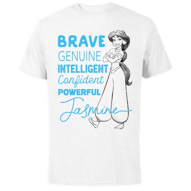 Jasmine Brave Genuine Intelligent T-Shirt for Adults  Customized Official shopDisney