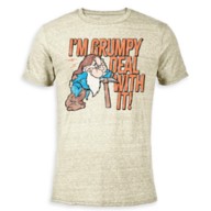 Grumpy Heathered T-Shirt for Adults – Customized