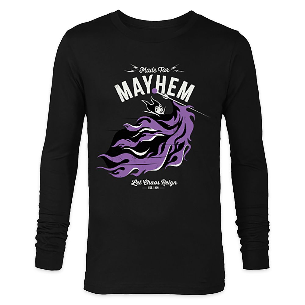 Maleficent ''Made for Mayhem'' Long Sleeve T-Shirt for Adults &ndash; Sleeping Beauty &ndash; Customized