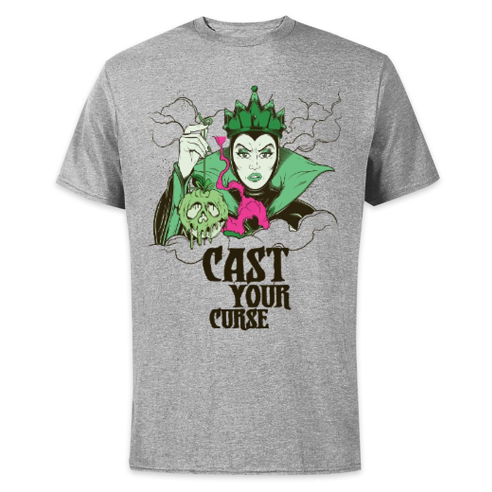 Evil Queen ''Cast Your Curse''  T-Shirt for Adults &ndash; Snow White and the Seven Dwarfs &ndash; Customized