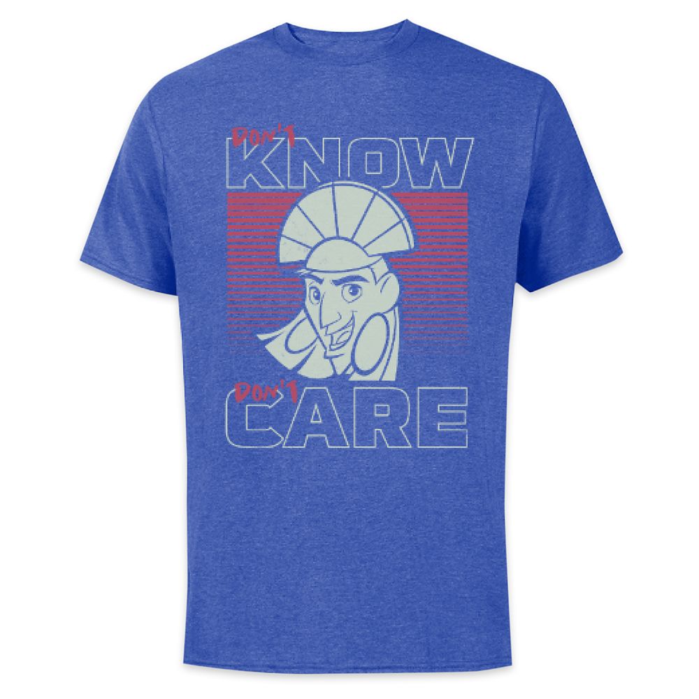 Kuzco Dont Know Dont Care T-Shirt for Adults  The Emperors New Groove  Customized Official shopDisney