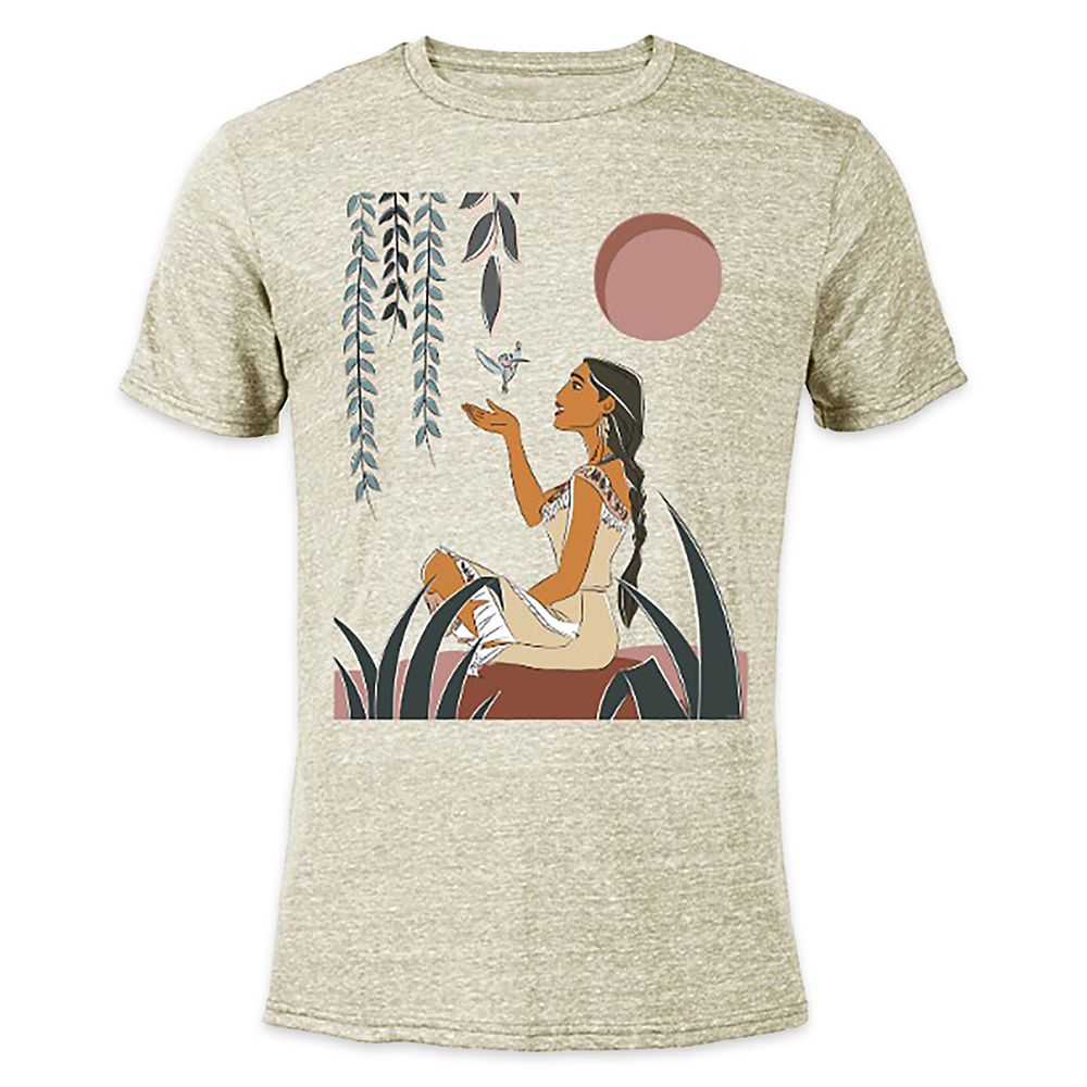 Pocahontas Heathered T-Shirt for Adults – Customized