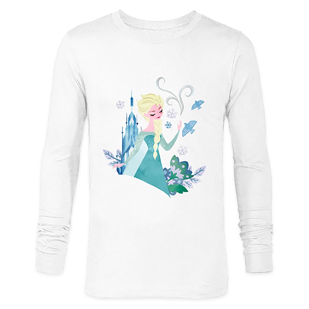 Elsa Long Sleeve T-Shirt for Adults – Frozen – Customized