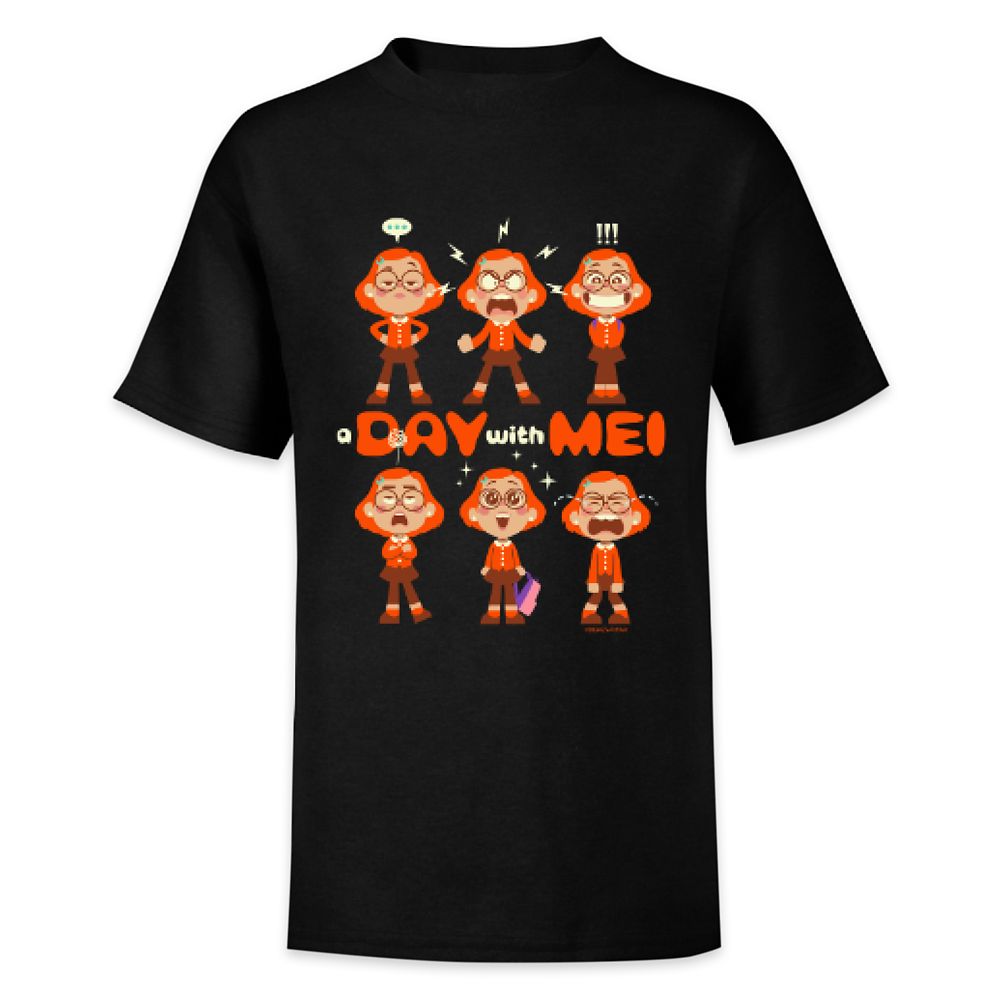 Turning Red ''A Day With Mei'' T-Shirt for Kids &ndash; Customized