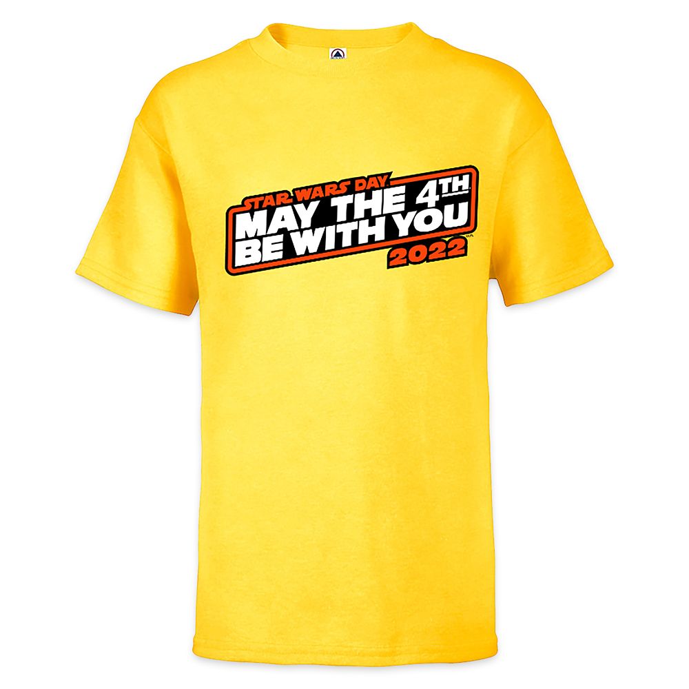 Star Wars: May the 4th Be With You Logo 2022 T-Shirt for Kids &ndash; Customized