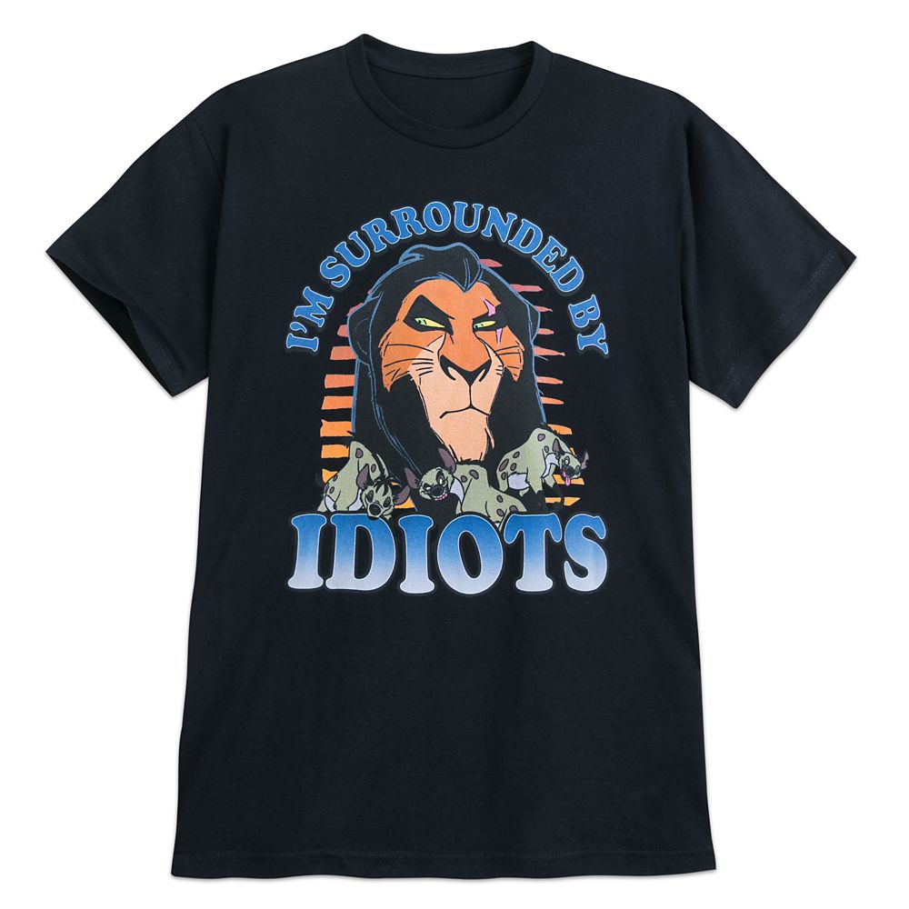 scar t shirt lion king