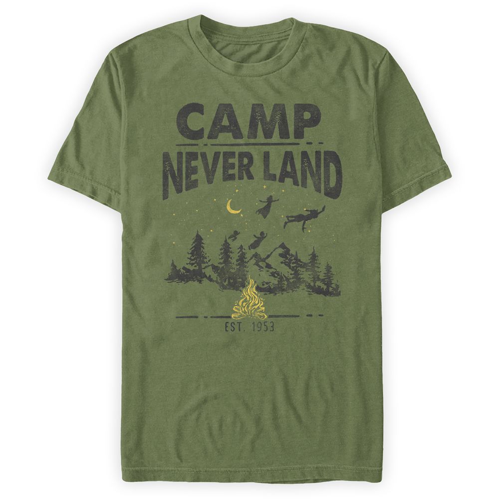 Peter Pan ''Camp Never Land'' T-Shirt for Adults