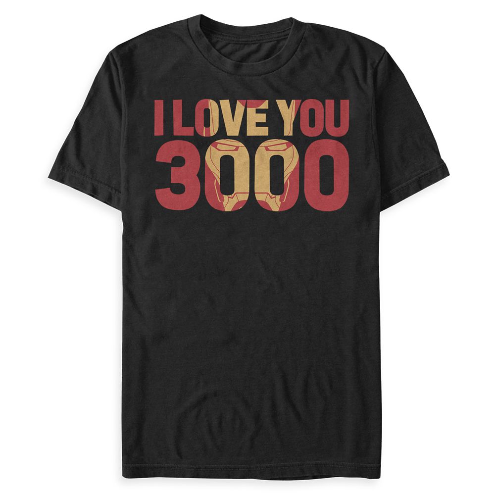 Iron Man '' I Love You 3000'' T-Shirt for Men