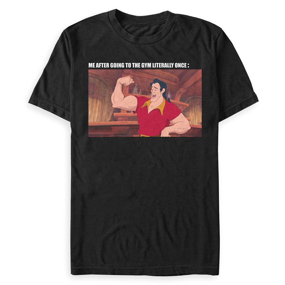 gaston t shirt disney