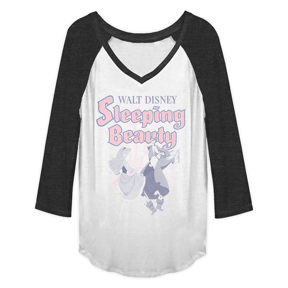 Sleeping Beauty Raglan T-Shirt for Women
