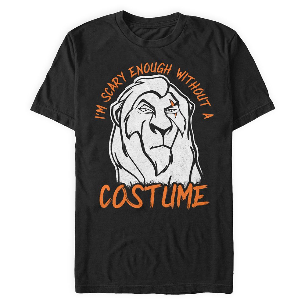 Scar Halloween T-Shirt for Men – The Lion King