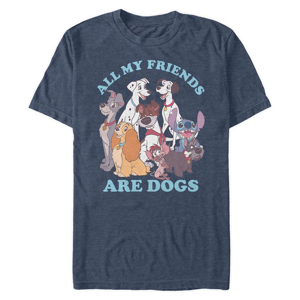 Disney Dogs TShirt for Men now out for purchase Dis