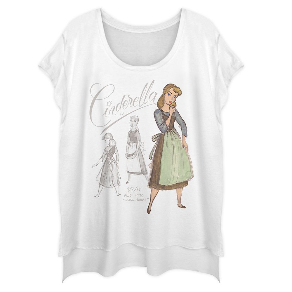 Cinderella Scoop Neck T-Shirt for Women