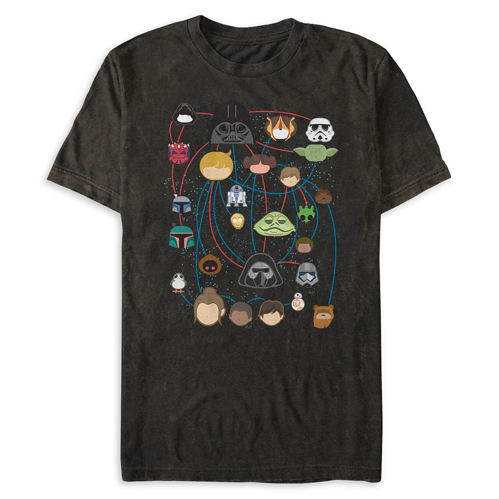 Star Wars Family Tree T-Shirt for Men