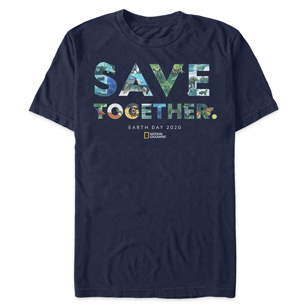 Earth Day ''Save Together'' Collage T-Shirt for Men – National Geographic