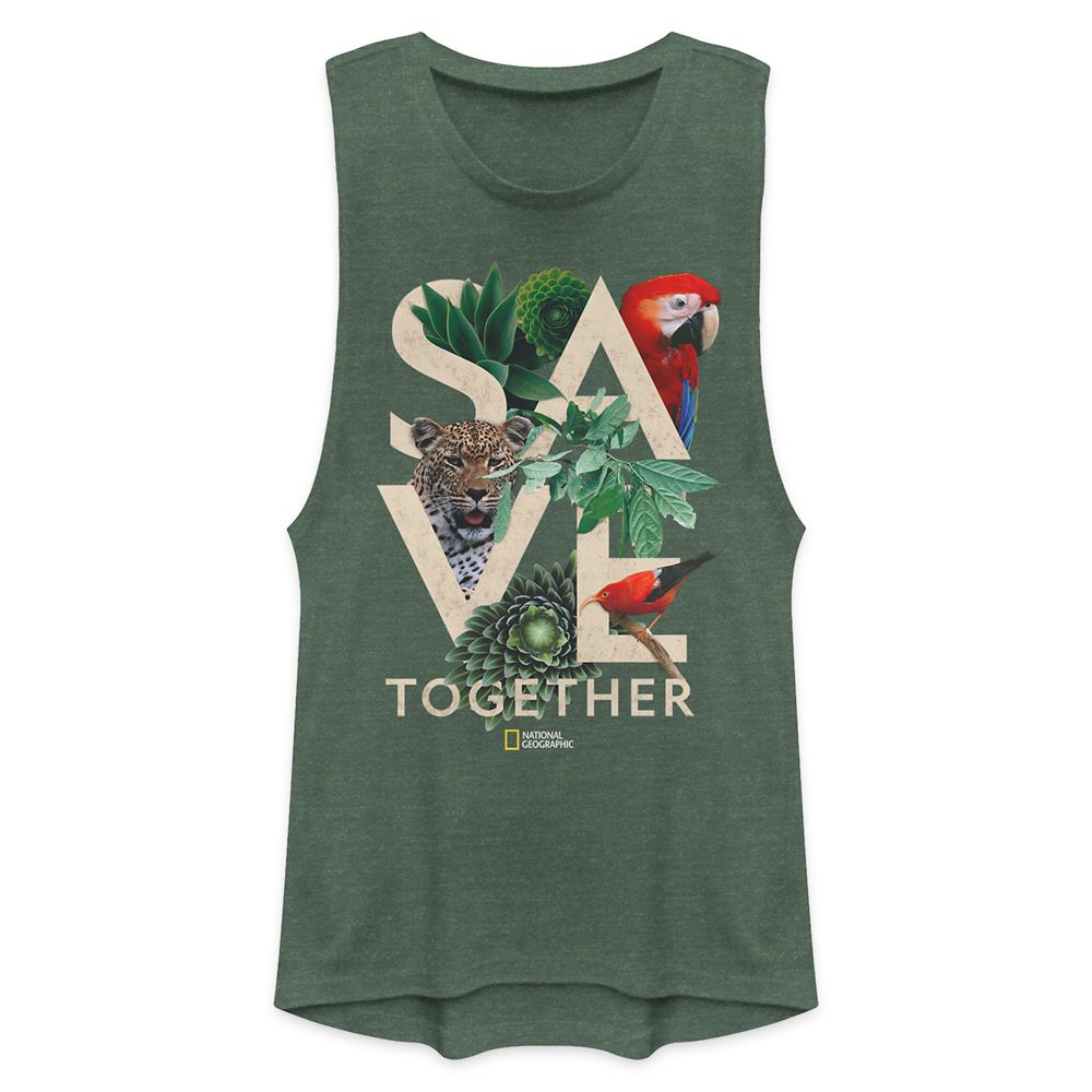 Earth Day ''Save Together'' Tank Top for Women – National Geographic