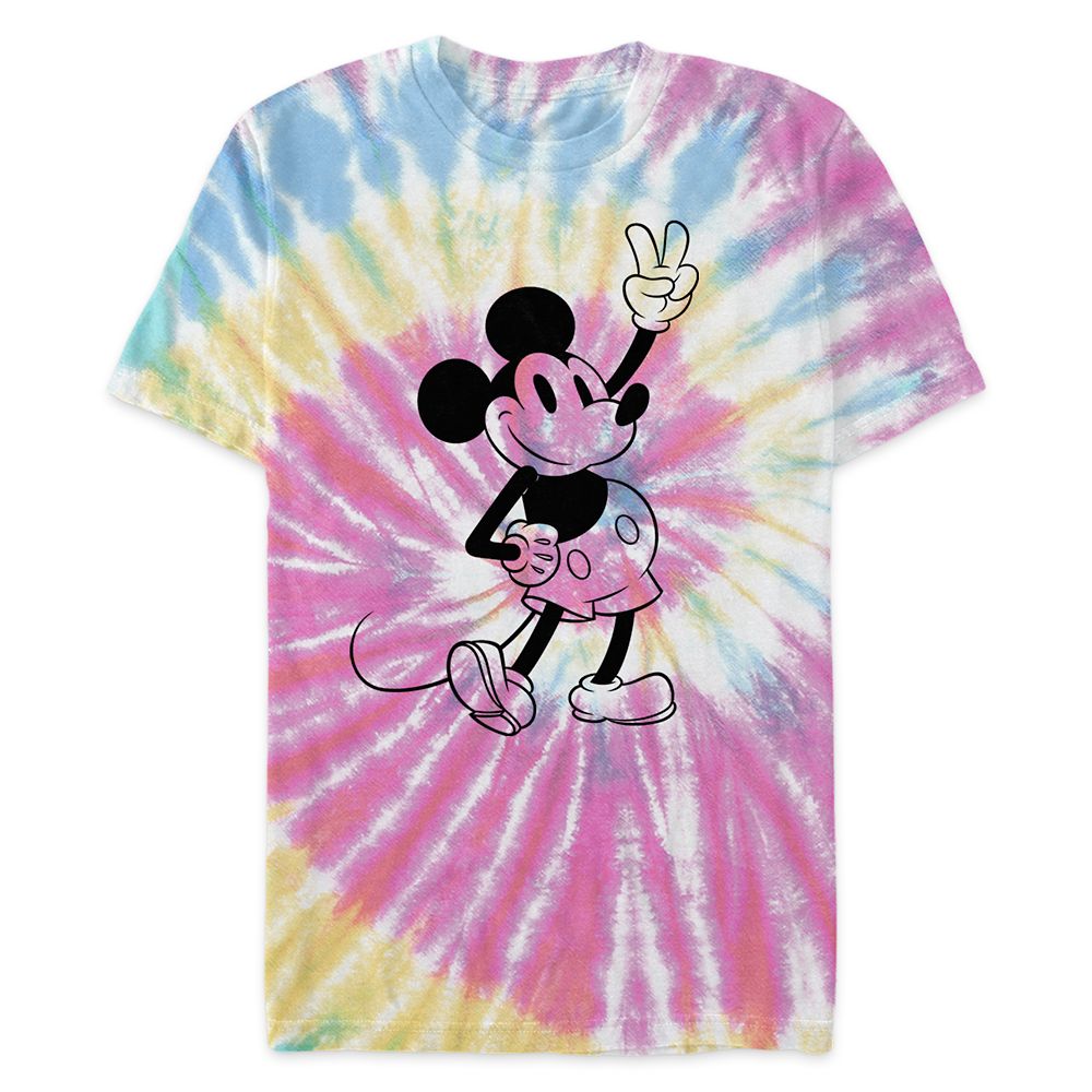 Mickey Mouse Tie-Dye T-Shirt for Men