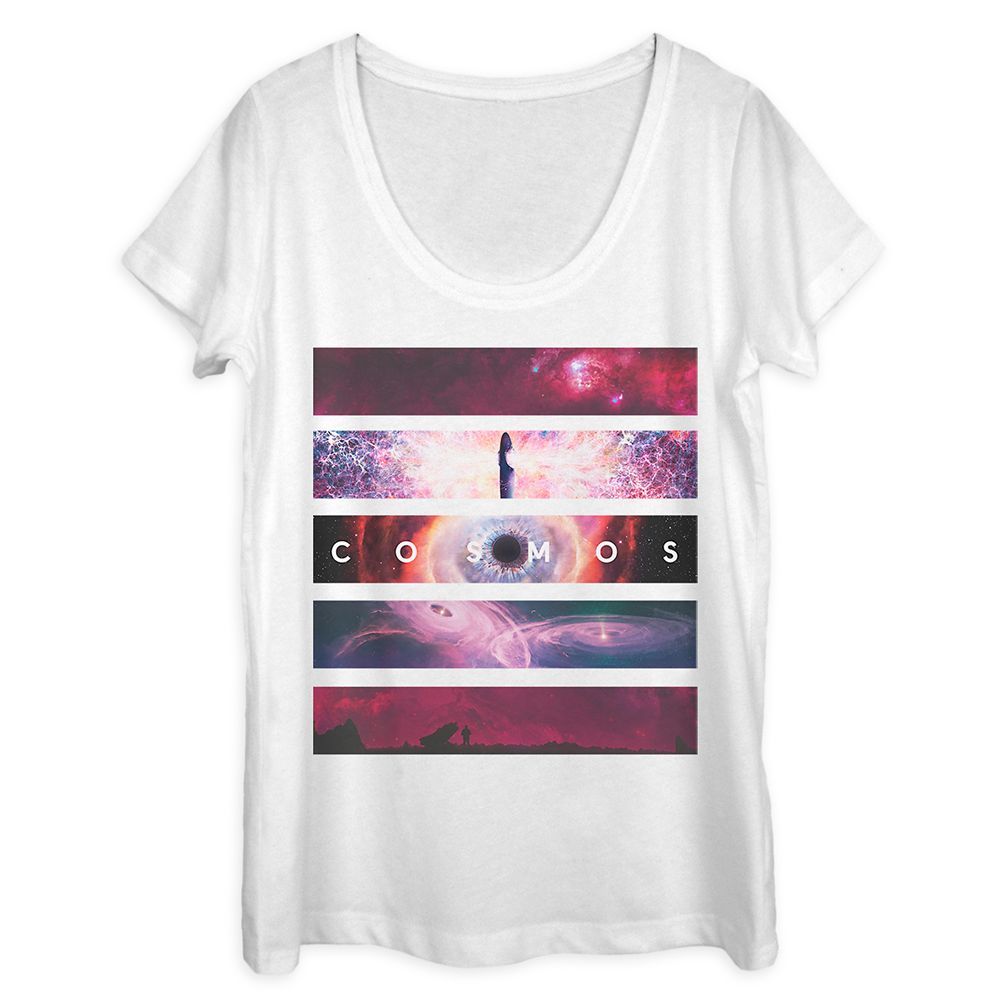 Cosmos: A Spacetime Odyssey Swoop Neck T-Shirt for Women – National Geographic